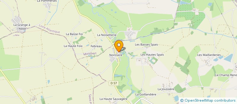 localisation de l'entreprise MADAME CHRISTELLE RETUREAU  LA PLANCHE