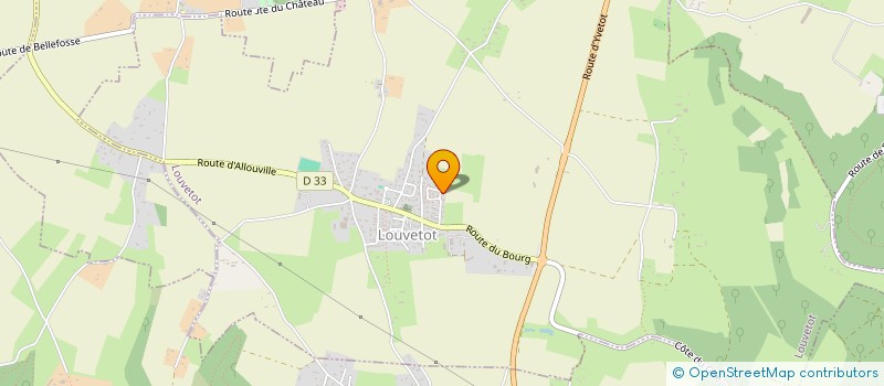 localisation de l'entreprise MADAME CHRISTELLE REVET  LOUVETOT