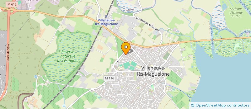 localisation de l'entreprise MADAME CHRISTELLE REY  VILLENEUVE-LES-MAGUELONE