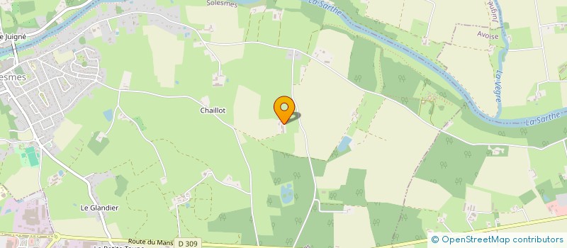 localisation de l'entreprise MADAME CHRISTELLE REZE  SOLESMES