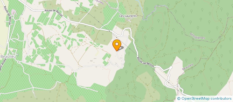 localisation de l'entreprise MADAME CHRISTELLE RICHARD  BEAULIEU