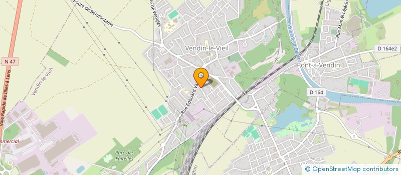 localisation de l'entreprise MADAME CHRISTELLE RICHARD  VENDIN-LE-VIEIL