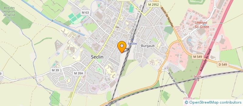 localisation de l'entreprise MADAME CHRISTELLE RIGAUT  SECLIN