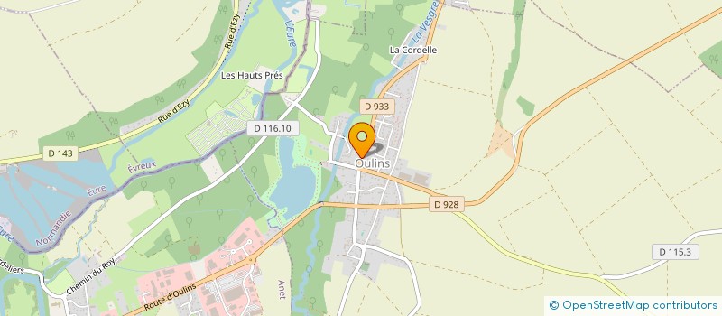 localisation de l'entreprise MADAME CHRISTELLE RIGOT à OULINS