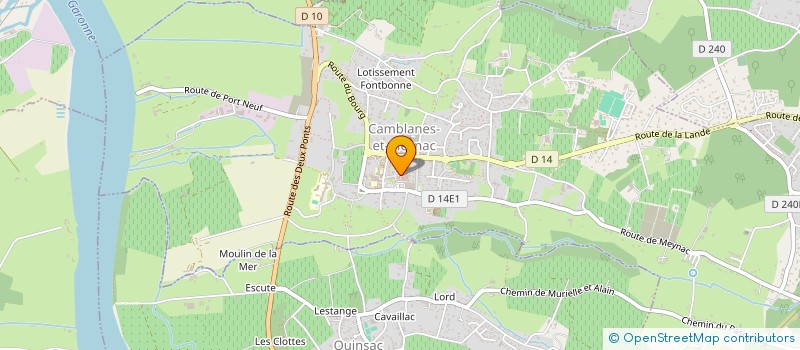 localisation de l'entreprise MADAME CHRISTELLE RIZZO  CAMBLANES-ET-MEYNAC