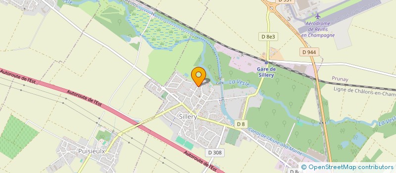 localisation de l'entreprise MADAME CHRISTELLE ROBEY  SILLERY