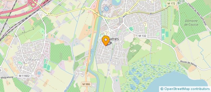 localisation de l'entreprise MADAME CHRISTELLE RODRIGUEZ à LATTES