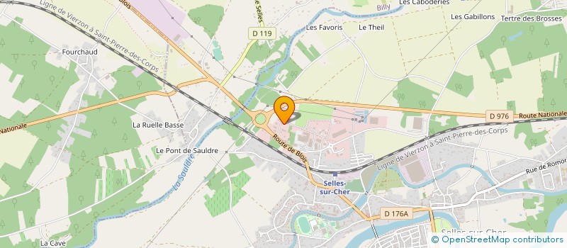localisation de l'entreprise MADAME CHRISTELLE ROELS à SELLES SUR CHER