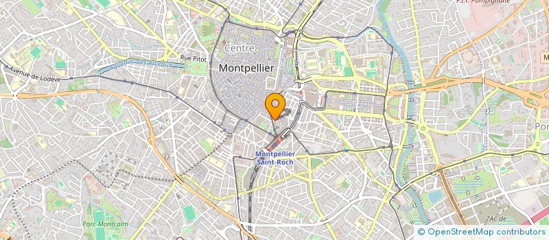 localisation de l'entreprise MADAME CHRISTELLE ROMESTAND à MONTPELLIER
