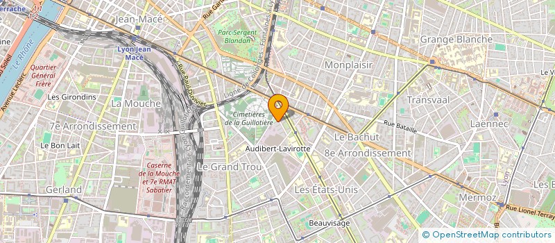 localisation de l'entreprise MADAME CHRISTELLE-ROSELYNE LOUAMBA-NSIMBA  LYON