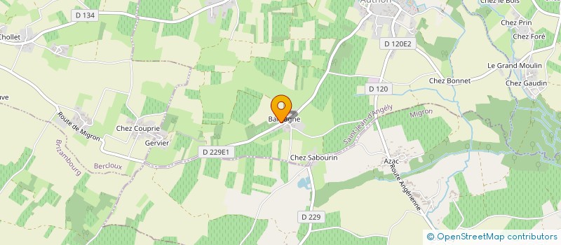 localisation de l'entreprise MADAME CHRISTELLE ROUGER  AUTHON-EBEON