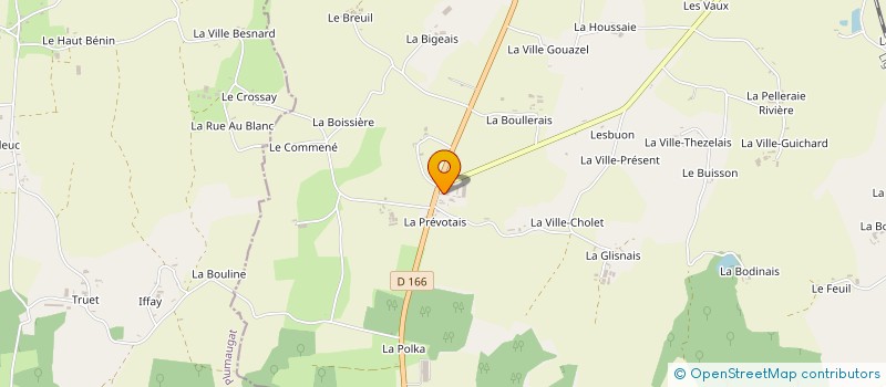 localisation de l'entreprise MADAME CHRISTELLE ROULLAUD  QUEDILLAC