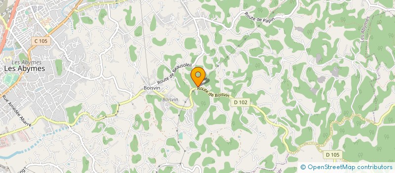 localisation de l'entreprise MADAME CHRISTELLE ROUSSAS à LES ABYMES