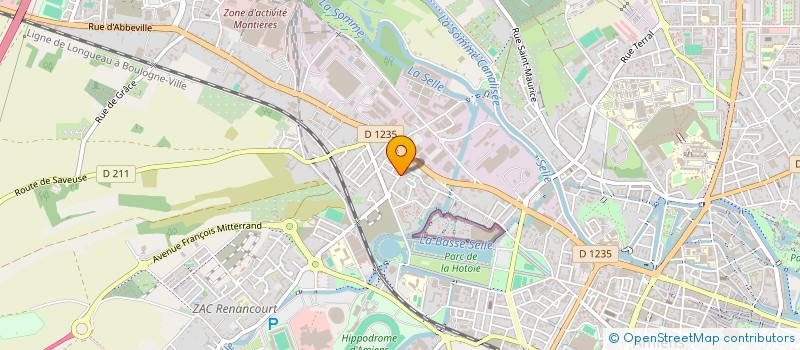 localisation de l'entreprise MADAME CHRISTELLE ROUSSEL à AMIENS