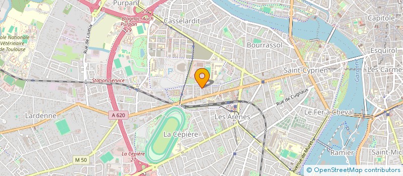 localisation de l'entreprise MADAME CHRISTELLE ROUX à TOULOUSE