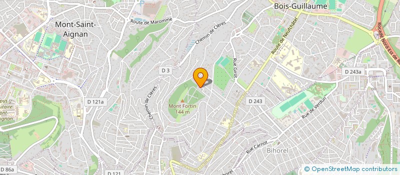 localisation de l'entreprise MADAME CHRISTELLE ROUYER à BOIS-GUILLAUME