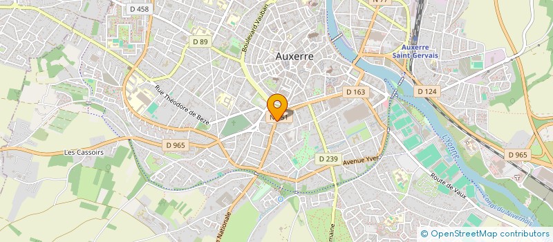 localisation de l'entreprise MADAME CHRISTELLE ROY à AUXERRE