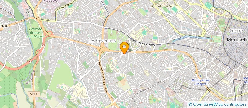 localisation de l'entreprise MADAME CHRISTELLE RUET à MONTPELLIER