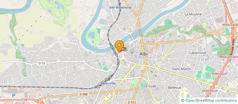 localisation de l'entreprise MADAME CHRISTELLE SABO à ALBI