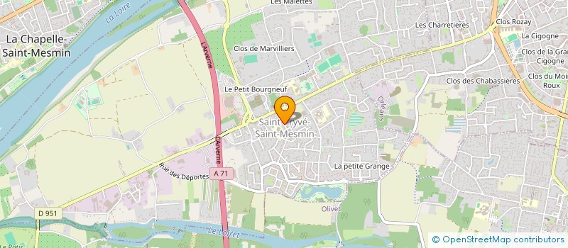 localisation de l'entreprise MADAME CHRISTELLE SAILLARD à SAINT-PRYVE-SAINT-MESMIN