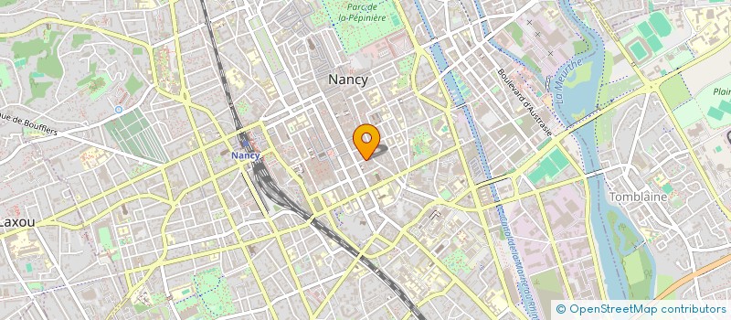 localisation de l'entreprise MADAME CHRISTELLE SAINT-JUST  NANCY