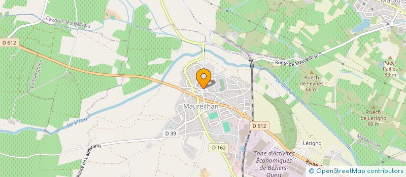 localisation de l'entreprise MADAME CHRISTELLE SALVAGNO  MAUREILHAN