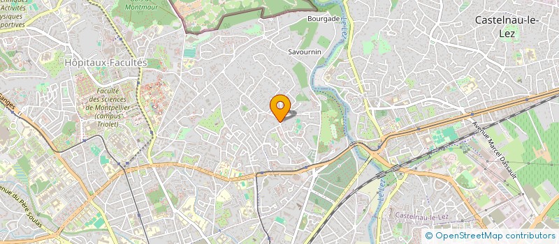 localisation de l'entreprise MADAME CHRISTELLE SAMYN  MONTPELLIER