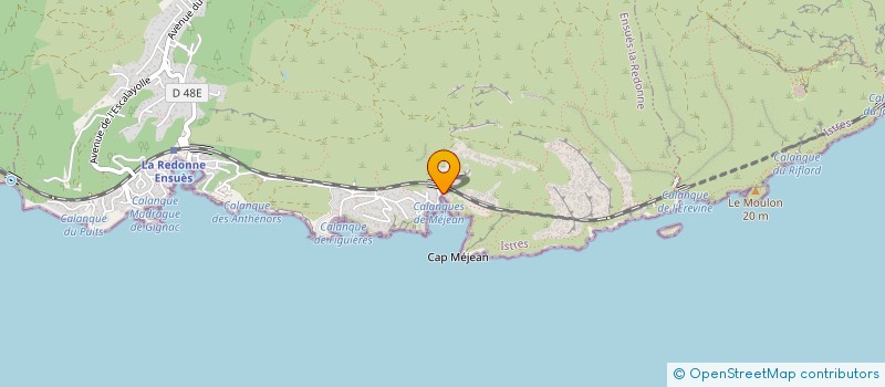 localisation de l'entreprise MADAME CHRISTELLE SANCHEZ BARTOLOME  ENSUES-LA-REDONNE