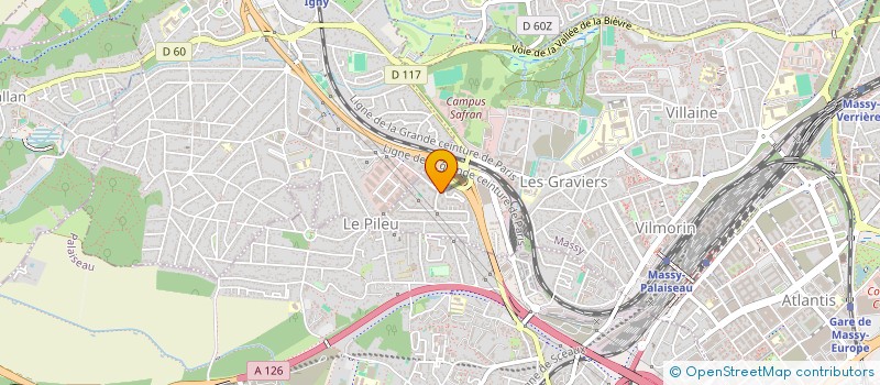 localisation de l'entreprise MADAME CHRISTELLE SANDRIN à MASSY