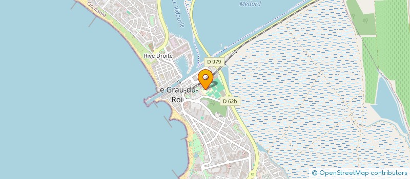 localisation de l'entreprise MADAME CHRISTELLE SAPAC  LE GRAU-DU-ROI