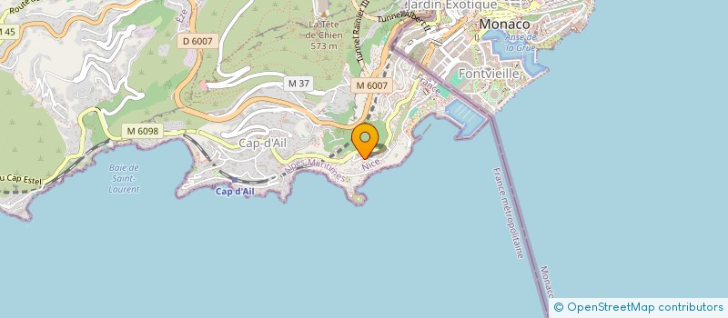 localisation de l'entreprise MADAME CHRISTELLE SATERI à CAP-D'AIL