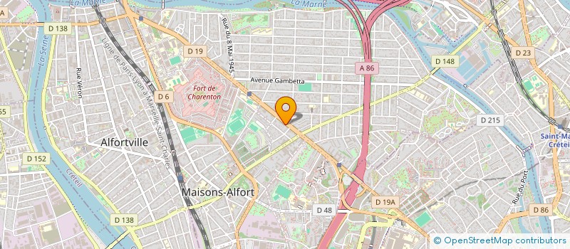 localisation de l'entreprise MADAME CHRISTELLE SAUVAGEOT  TOULON