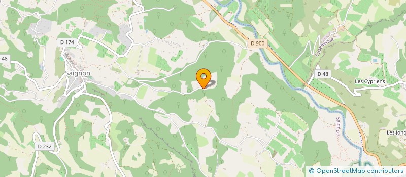 localisation de l'entreprise MADAME CHRISTELLE SCARINCI  SAIGNON