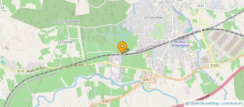 localisation de l'entreprise MADAME CHRISTELLE SCHAEFFER  LE CANNET-DES-MAURES