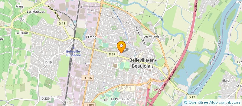 localisation de l'entreprise MADAME CHRISTELLE SCHAEFFLEN à BELLEVILLE-EN-BEAUJOLAIS
