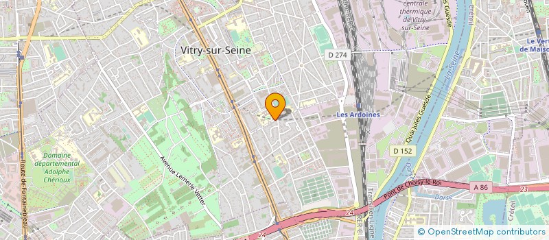 localisation de l'entreprise MADAME CHRISTELLE SEEL à VITRY-SUR-SEINE