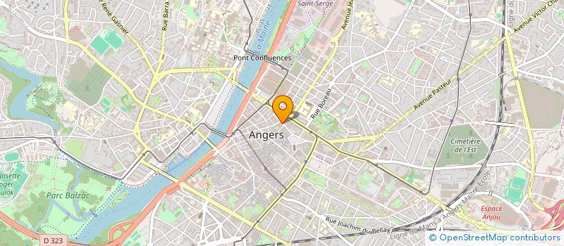 localisation de l'entreprise MADAME CHRISTELLE SEINCE à ANGERS