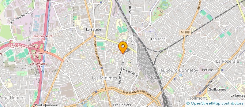 localisation de l'entreprise MADAME CHRISTELLE SEJOURNE à TOULOUSE