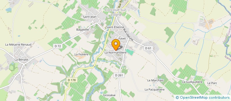 localisation de l'entreprise MADAME CHRISTELLE SEMBENI à CORCOUE-SUR-LOGNE
