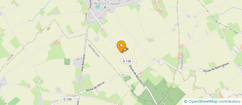 localisation de l'entreprise MADAME CHRISTELLE SENS à WALLON-CAPPEL