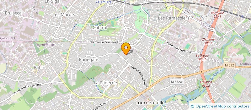 localisation de l'entreprise MADAME CHRISTELLE SEROR à TOURNEFEUILLE