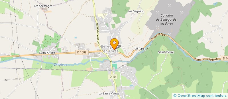 localisation de l'entreprise MADAME CHRISTELLE SERRE à BELLEGARDE-EN-FOREZ
