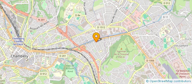 localisation de l'entreprise MADAME CHRISTELLE SFERRAZZA  BARBERAZ