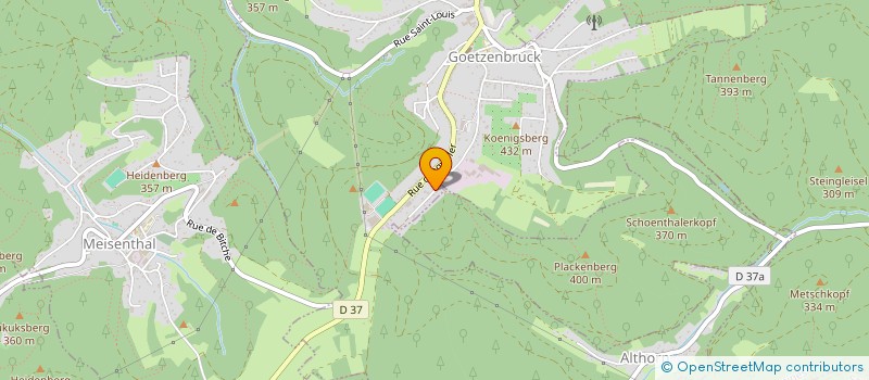 localisation de l'entreprise MADAME CHRISTELLE SIMON  GOETZENBRUCK