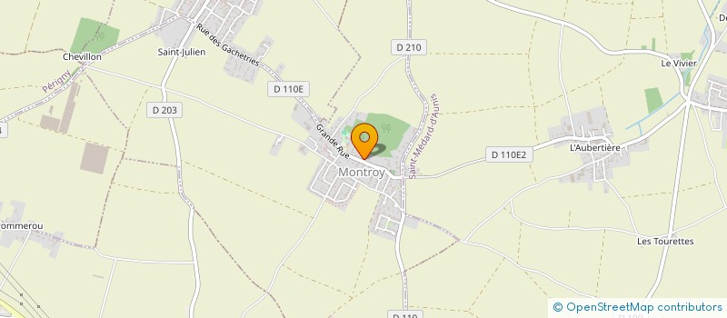 localisation de l'entreprise MADAME CHRISTELLE SIMONNEAU  SAINT-VIVIEN