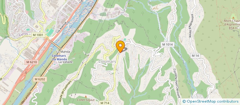 localisation de l'entreprise MADAME CHRISTELLE SKIARA  COLOMARS