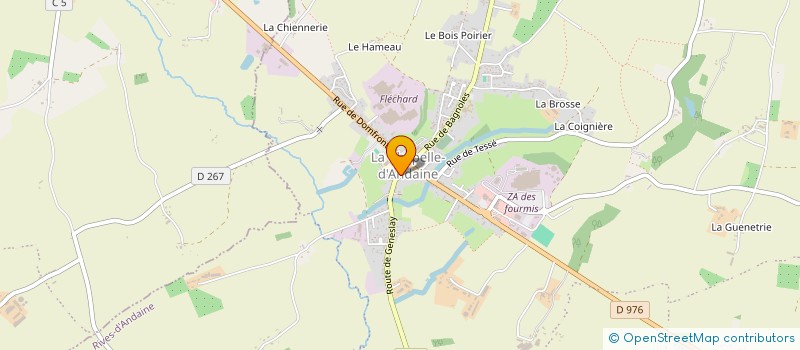 localisation de l'entreprise MADAME CHRISTELLE SOCHON à JUVIGNY VAL D'ANDAINE