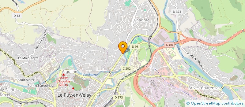 localisation de l'entreprise MADAME CHRISTELLE SOLEILHAC  CHADRAC