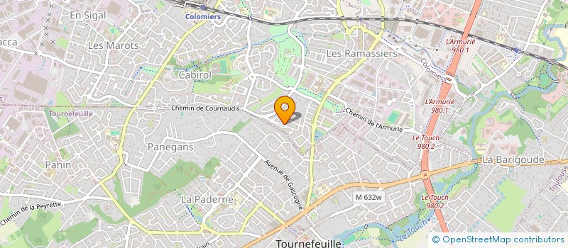 localisation de l'entreprise MADAME CHRISTELLE SOUCAT à COLOMIERS