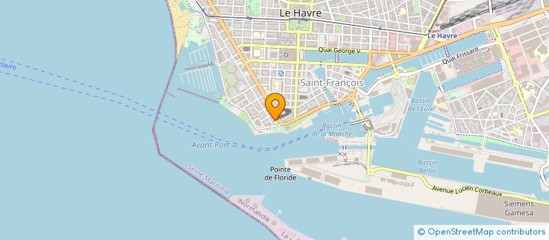 localisation de l'entreprise MADAME CHRISTELLE SOULE à LE HAVRE